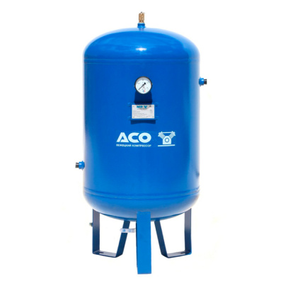 Ресивер для компрессора АСО РВ 110/11 для цеха окрашенный