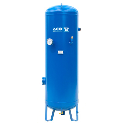 Ресивер для компрессора АСО РВ 500/16 для цеха окрашенный